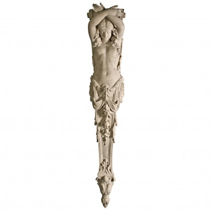 Toscano The Grand Boulevard 9th Arrondissement Architectural Pilaster Wall Sculpture - Large