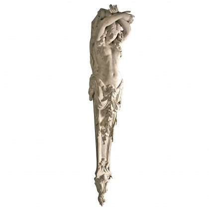 Toscano The Grand Boulevard 9th Arrondissement Architectural Pilaster Wall Sculpture - Large
