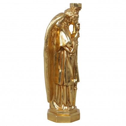 Toscano Padova Golden Guardian Angel Statue - Left