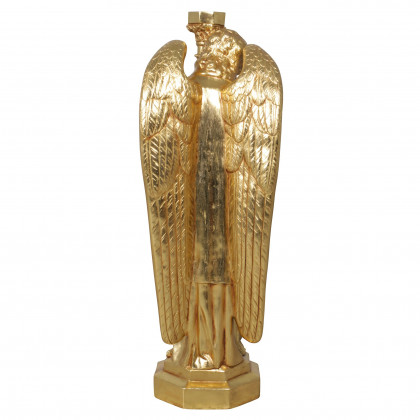 Toscano Padova Golden Guardian Angel Statue - Left