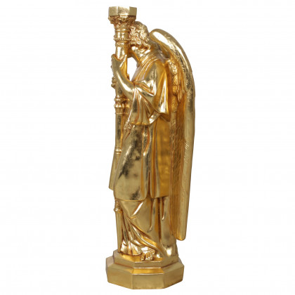 Toscano Padova Golden Guardian Angel Statue - Left