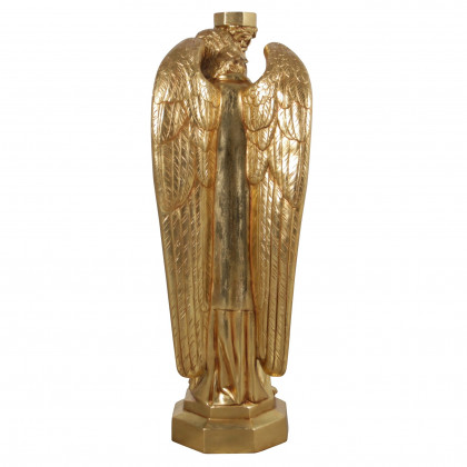Toscano Padova Golden Guardian Angel Statue - Right
