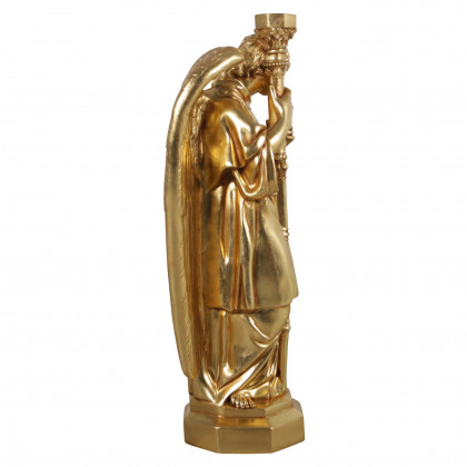 Toscano Padova Golden Guardian Angel Statue - Right