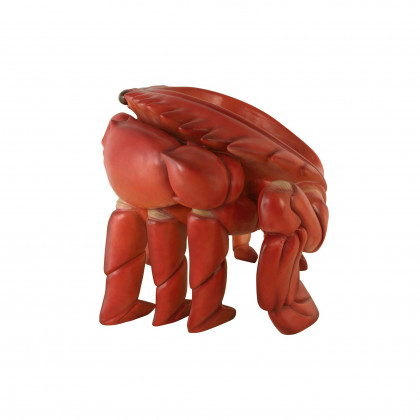 Toscano - Red King Crab Sculptural Chair in Red, Fiberglass