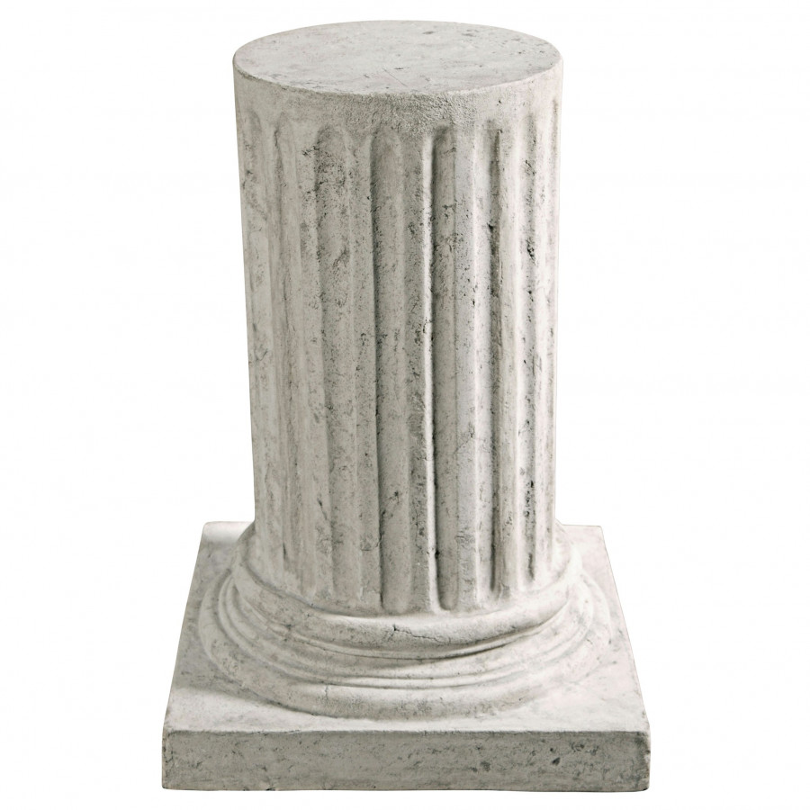 Toscano Roman Empire Column Large Garden Statuary Pedestal