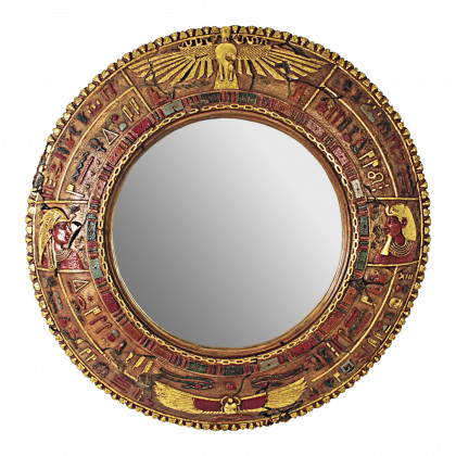 Toscano - Temple of Luxor Egyptian Mirror Wall Sculpture in Grand-Scale