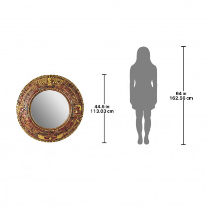 Toscano - Temple of Luxor Egyptian Mirror Wall Sculpture in Grand-Scale