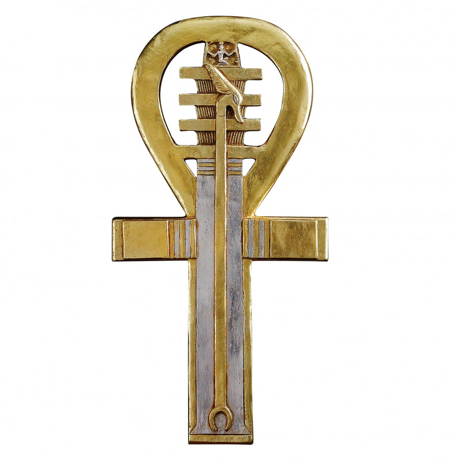 Toscano - The Ancient Ankh Egyptian Symbol of Life Wall Sculpture