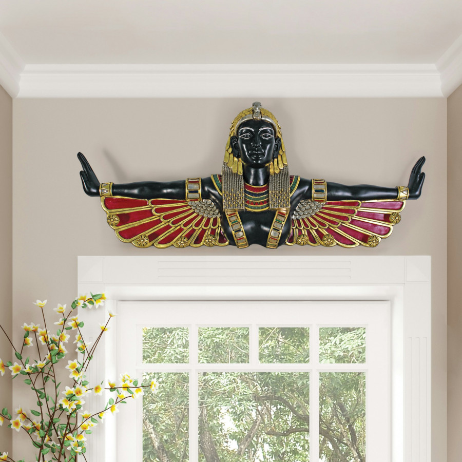 Toscano - Egyptian Goddess of Halwan Wall Sculpture