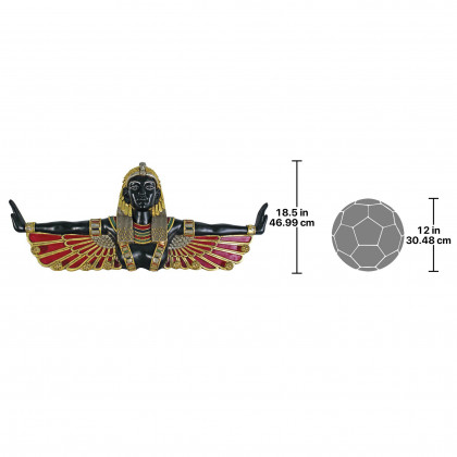 Toscano - Egyptian Goddess of Halwan Wall Sculpture