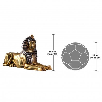 Toscano - The Famed Egyptian City of Alexandra Sphinx Statue