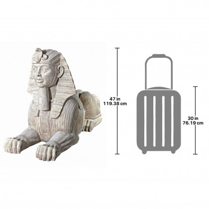Toscano - Grand Stone Egyptian Sphinx Statue