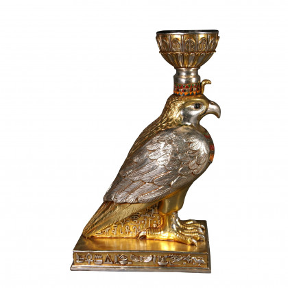 Toscano - Horus the Egyptian Winged Falcon Sculptural Urn