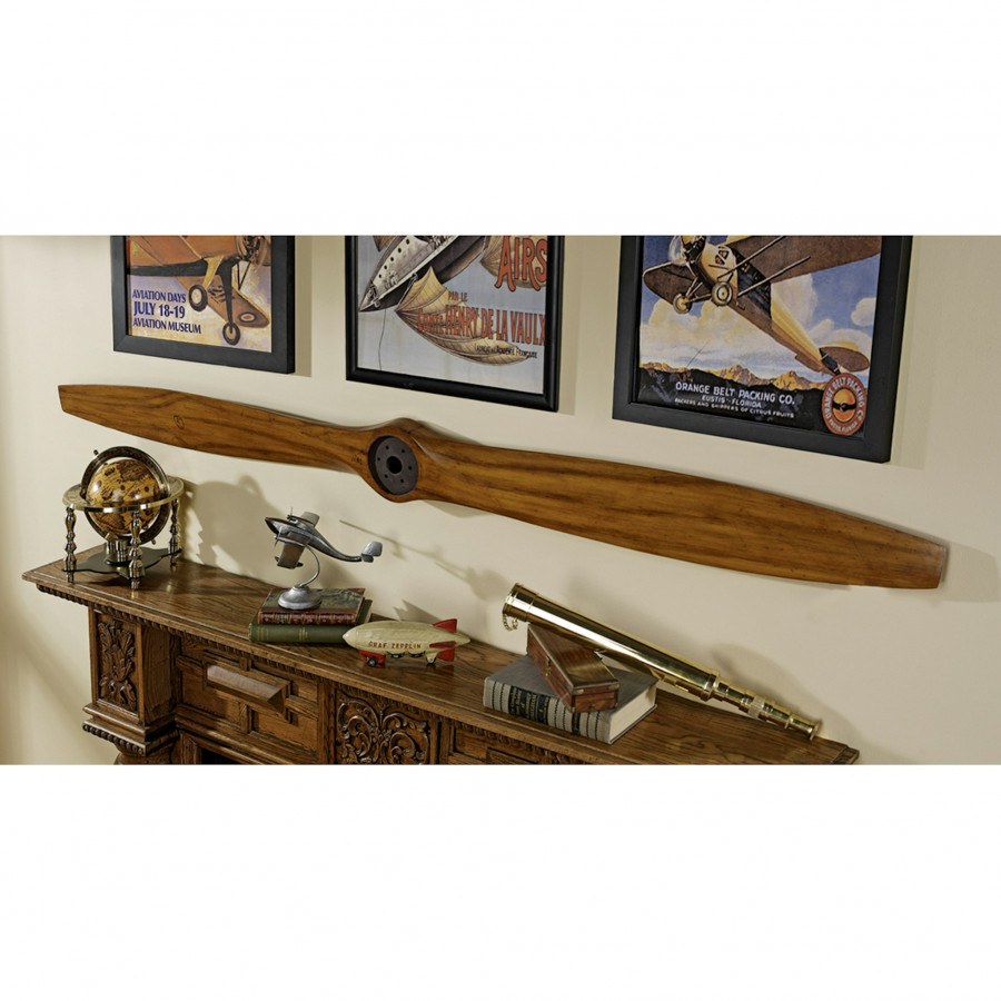 Toscano - Great War Biplane Propeller Wall Sculpture
