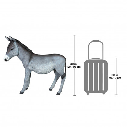 Toscano - Beast of Burden Donkey Statue