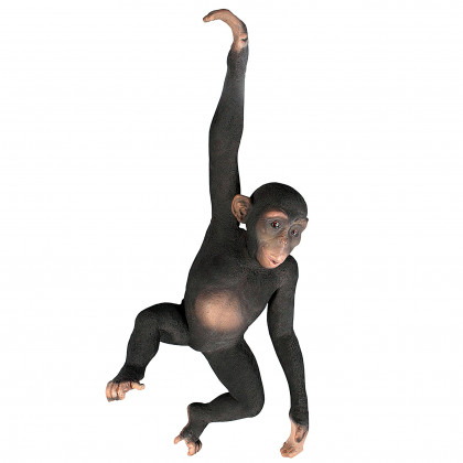 Toscano - Hanging Chimp Jungle Monkey Statue