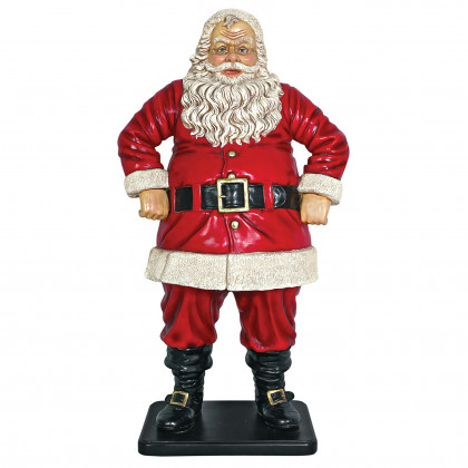 Toscano Jolly Santa Claus Statue - Life-Size
