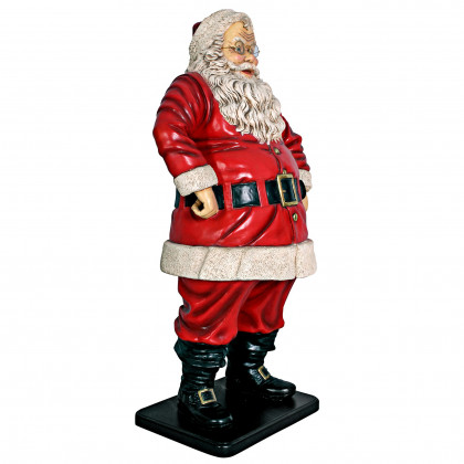 Toscano Jolly Santa Claus Statue - Life-Size