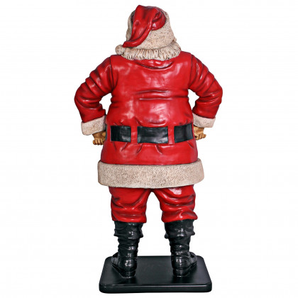 Toscano Jolly Santa Claus Statue - Life-Size