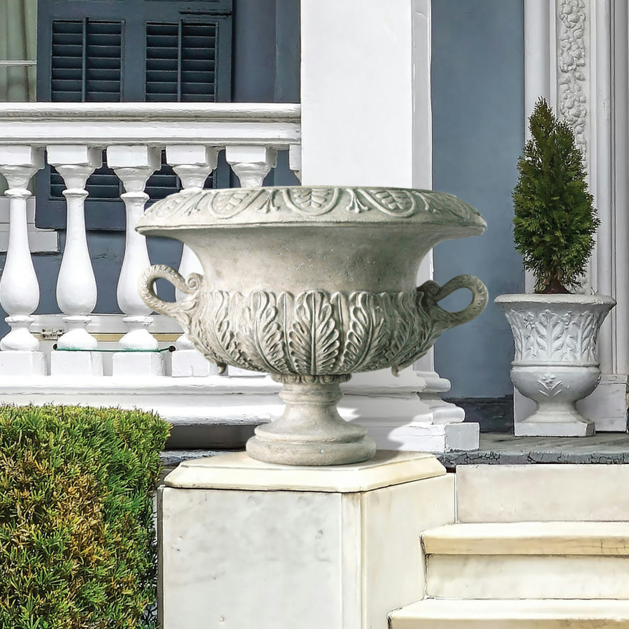 Toscano - Grande Acanthus Sculptural Architectural Garden Urn