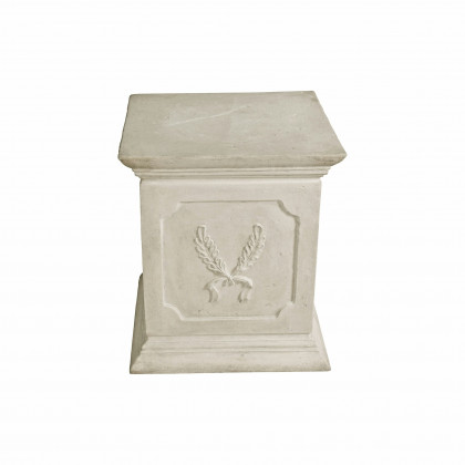 Toscano - Laurel Plinth in Ancient Ivory