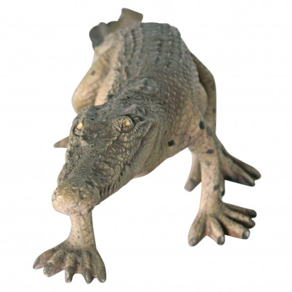 Toscano - The Grand-Scale Walking Crocodile Statue