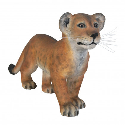 Toscano The Grand-Scale Lion Cub Statue - Standing