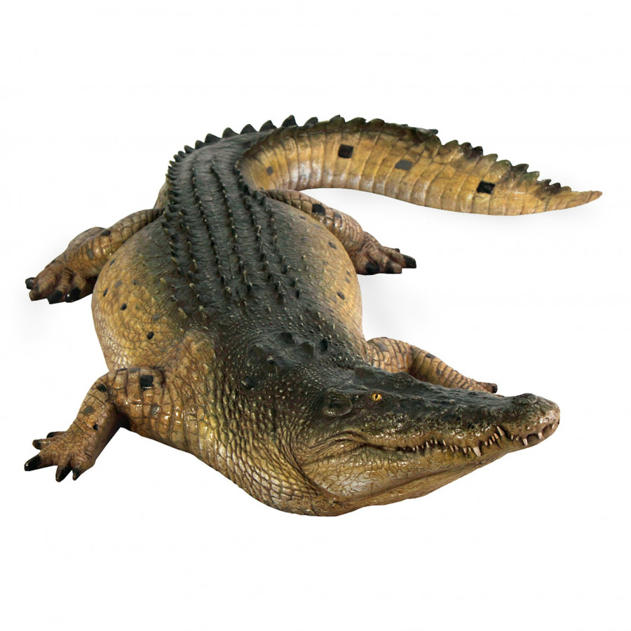 Toscano - Tropical Wetlands Crocodile Statue