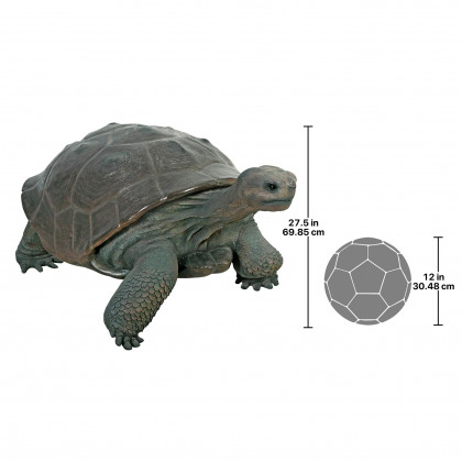 Toscano - The Galapagos Tortoise Grand-Scale Turtle Statue