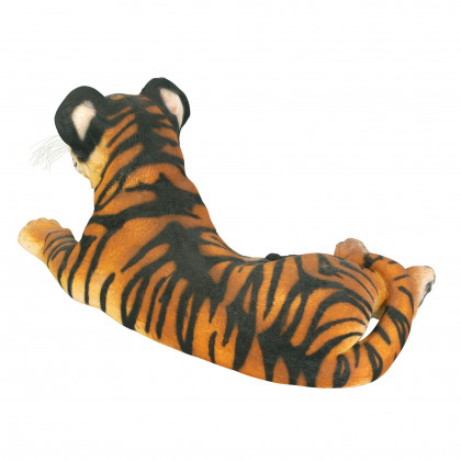 Toscano - The Grand-Scale Lying Down Bengal Tiger Cub Statue