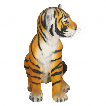 Toscano - The Grand-Scale Sitting Bengal Tiger Cub Statue