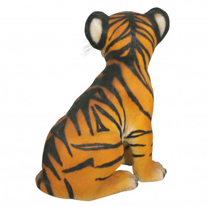 Toscano - The Grand-Scale Sitting Bengal Tiger Cub Statue
