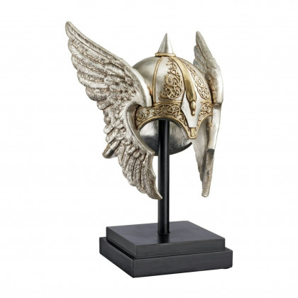 Toscano - Valkyrie Helmet Statue upon Museum Mount