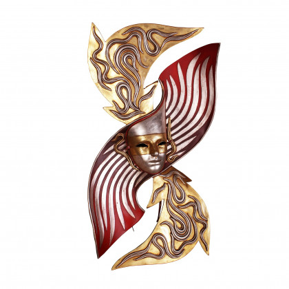 Toscano - Ivrea Carnivale Mask Wall Sculpture