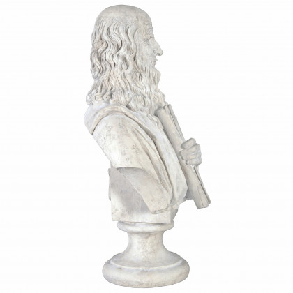 Toscano - Leonardo da Vinci Grand-Scale Sculptural Bust