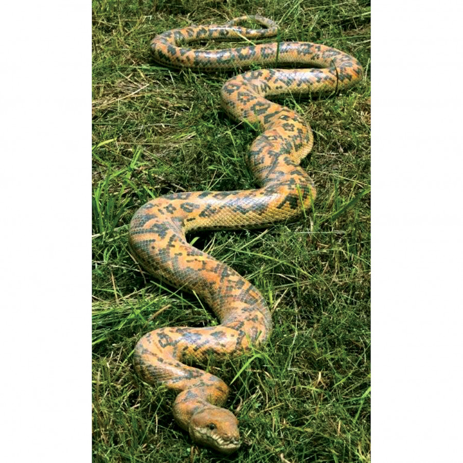 Toscano - Giant Burmese Python Snake Statue