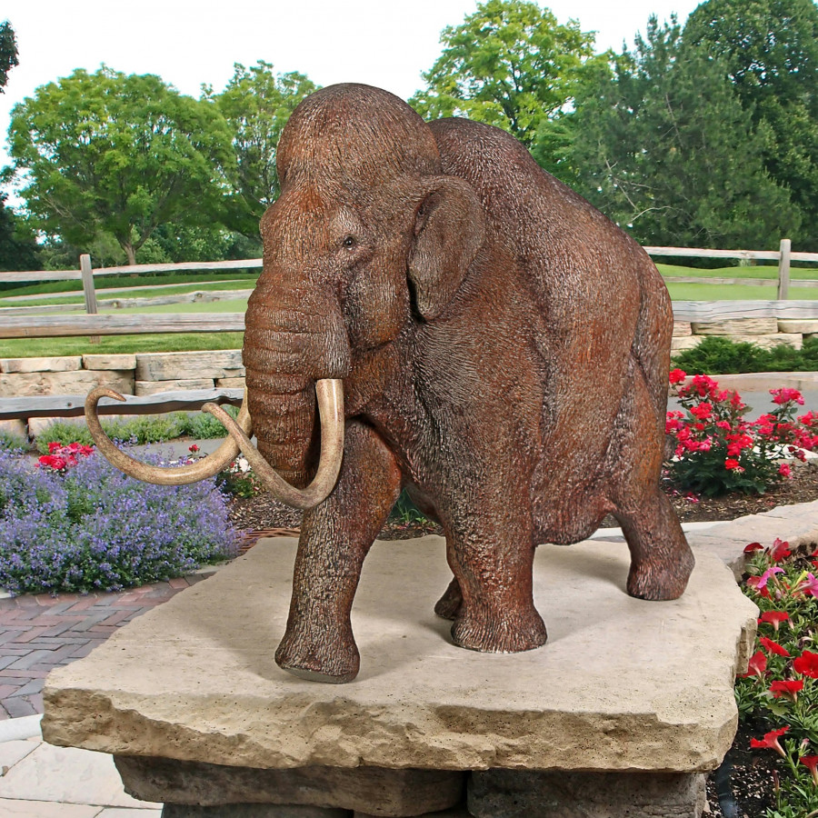 Toscano - Woolly Mammoth Elephant of the Ice Age Scaled Statue
