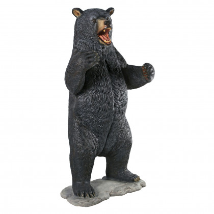 Toscano - Growling Black Bear Life-Size Statue