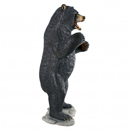 Toscano - Growling Black Bear Life-Size Statue