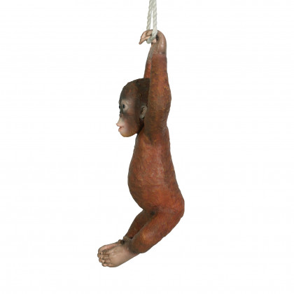 Toscano - Pongo the Hanging Baby Orangutan Statue