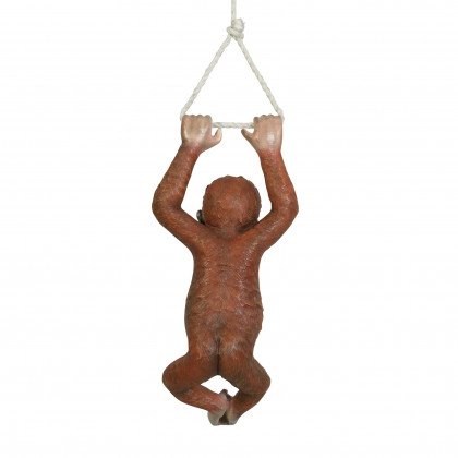 Toscano - Pongo the Hanging Baby Orangutan Statue