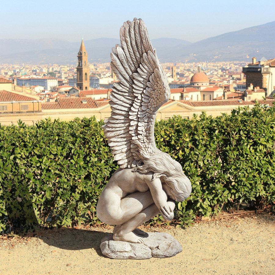 Toscano - Remembrance and Redemption Angel Statue