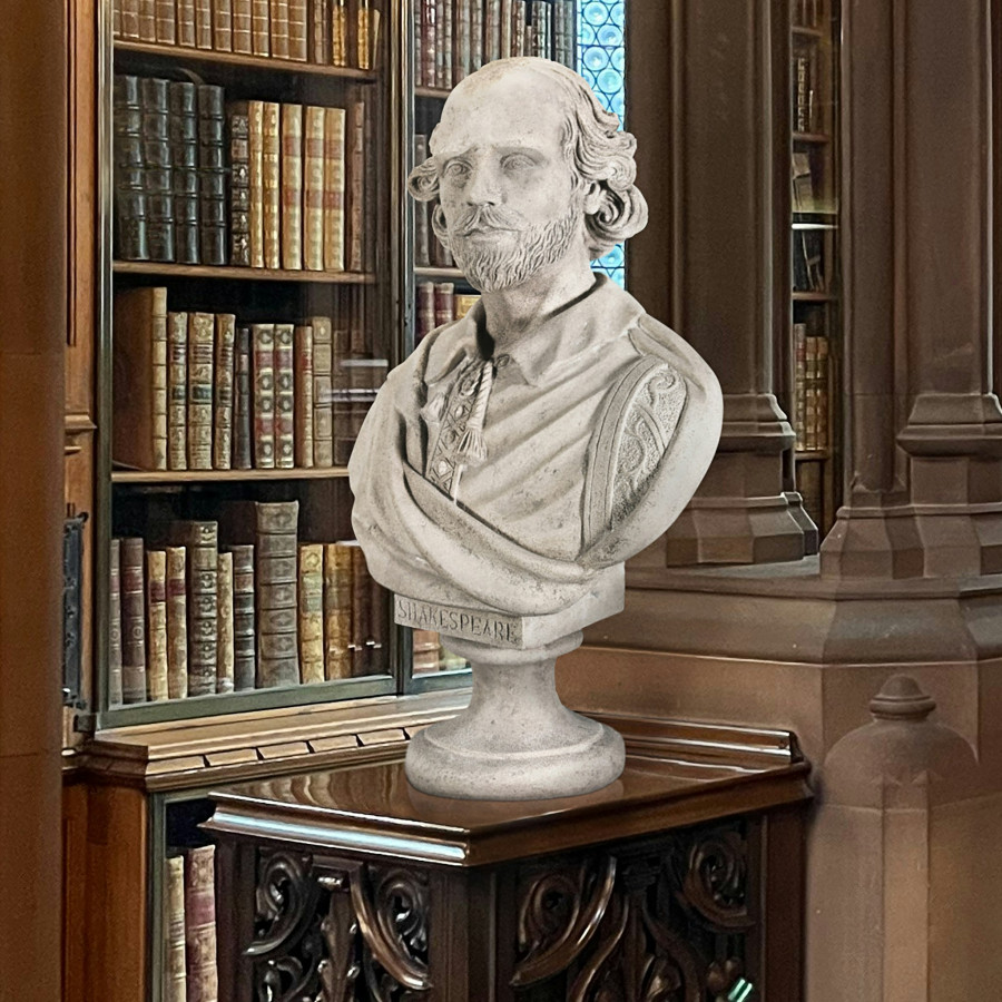 Toscano - William Shakespeare Grande-Scale Sculptural Bust
