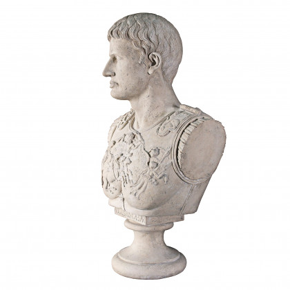Toscano - Caesar Augustus of Prima Porta Grand-Scale Bust Statue