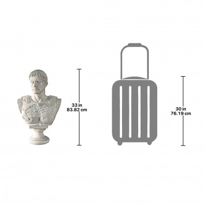 Toscano - Caesar Augustus of Prima Porta Grand-Scale Bust Statue