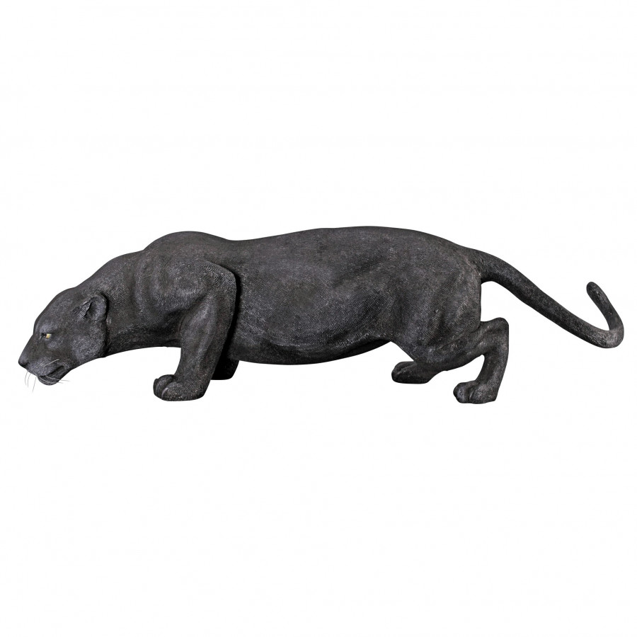 Toscano - Grande Black Panther Statue