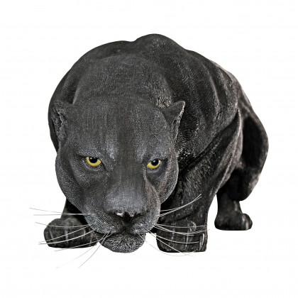 Toscano - Grande Black Panther Statue