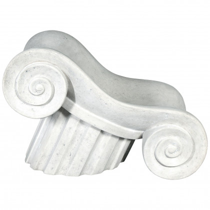 Toscano - Hadrian Villa Roman Spa Master Chair in Antique Stone, Fiberglass
