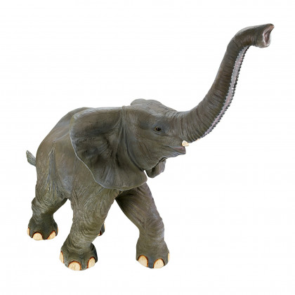 Toscano - Good LuckTrunk-Up Baby Elephant Statue