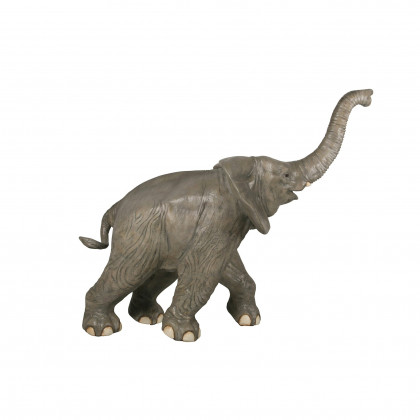Toscano - Good LuckTrunk-Up Baby Elephant Statue